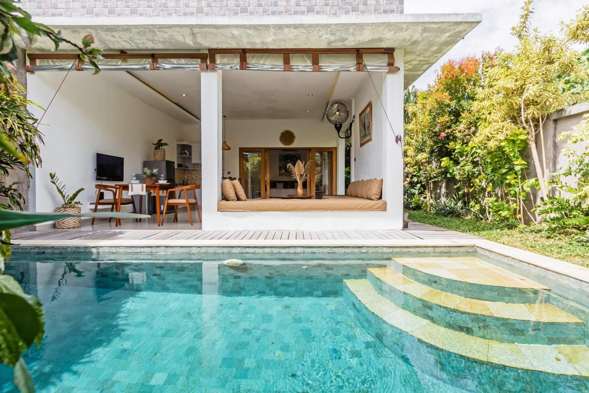 Adorable 1Br Villas In The Herat Of Seminyak 外观 照片